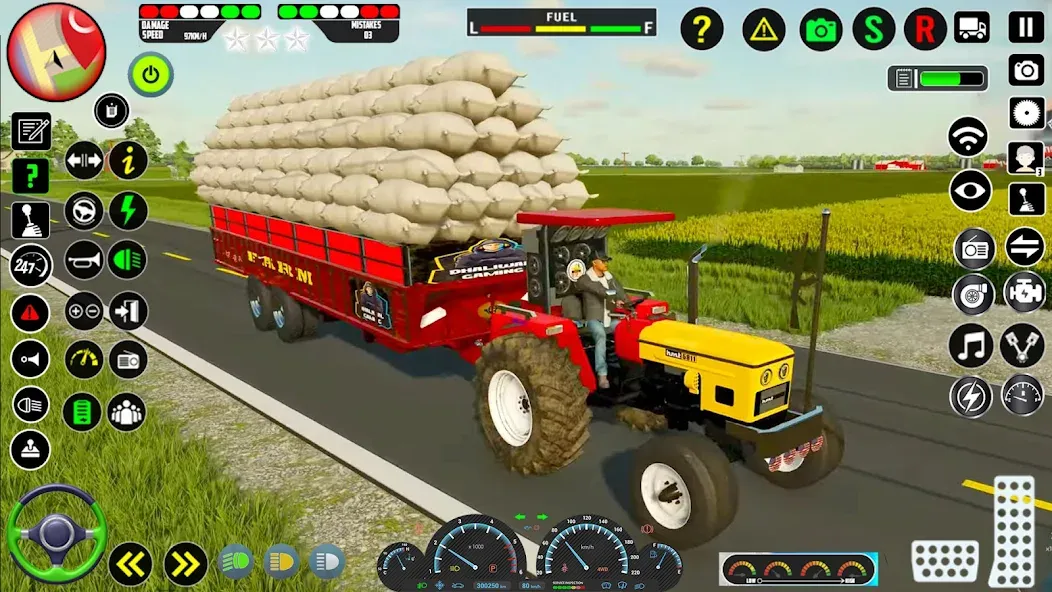 Tractor Farming Games 2023  [МОД Много монет] Screenshot 1