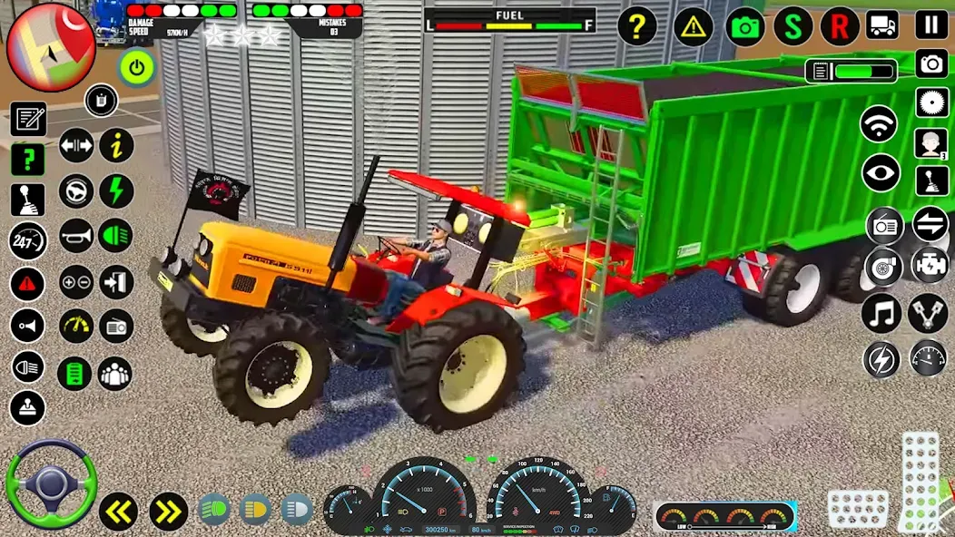 Tractor Farming Games 2023  [МОД Много монет] Screenshot 4