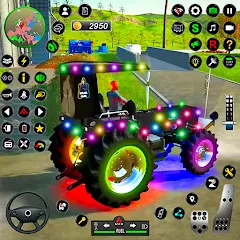 Взлом Tractor Farming Games 2023  [МОД Много монет] - полная версия apk на Андроид