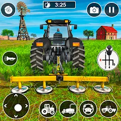 Скачать взлом Real Tractor Driving Games (Риал Трактор Драйвинг Геймс)  [МОД Unlimited Money] - стабильная версия apk на Андроид