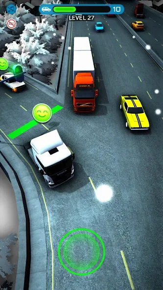 Crazy Traffic Control (Крейзи Трафик Контрол)  [МОД Бесконечные монеты] Screenshot 2