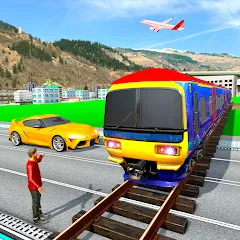 Скачать взлом Train Games: Driving Simulator  [МОД Mega Pack] - полная версия apk на Андроид