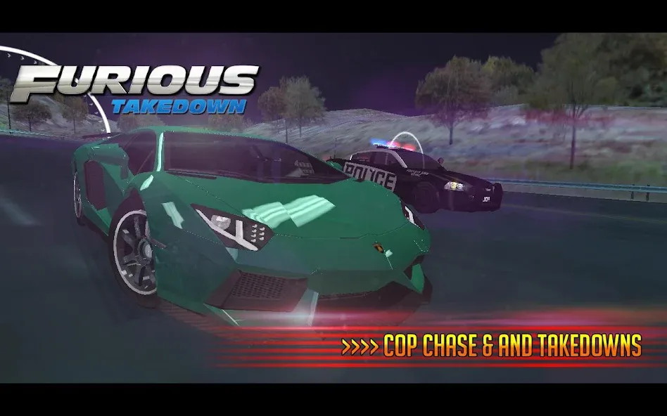 Furious: Takedown Racing (Фьюриъс)  [МОД Все открыто] Screenshot 3