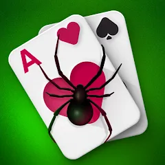 Скачать взломанную Spider Solitaire (Спайдер Солитер)  [МОД Много монет] - стабильная версия apk на Андроид