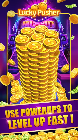 Lucky Cash Pusher Coin Games (Лаки Кэш Пушер Коин Геймс)  [МОД Меню] Screenshot 1