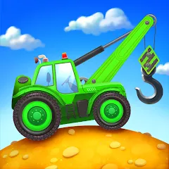 Взлом Build a House: Building Trucks  [МОД Много монет] - полная версия apk на Андроид