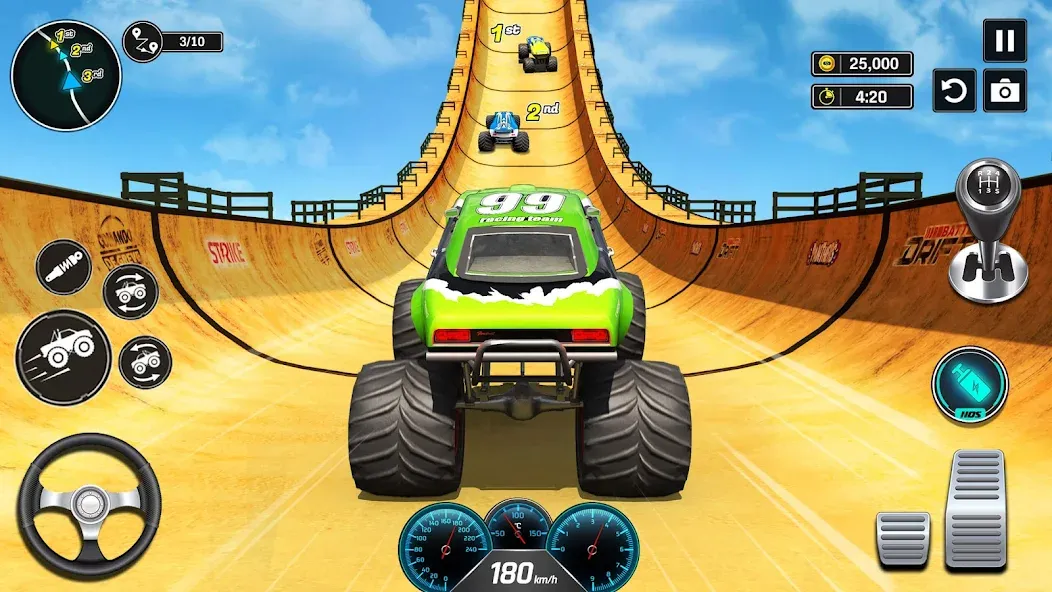 Monster Truck Games- Car Games  [МОД Много денег] Screenshot 1