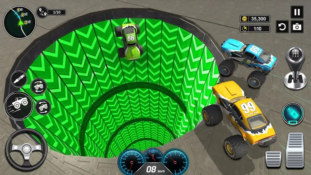 Monster Truck Games- Car Games  [МОД Много денег] Screenshot 5