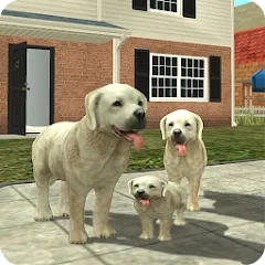 Скачать взломанную Dog Sim Online: Raise a Family  [МОД Бесконечные монеты] - последняя версия apk на Андроид