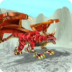 Взломанная Dragon Sim Online: Be A Dragon  [МОД Menu] - полная версия apk на Андроид