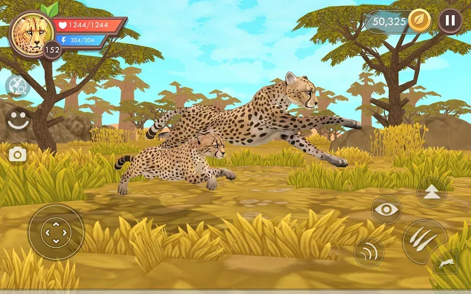 WildCraft: Animal Sim Online (Уайлдкрафт)  [МОД Бесконечные монеты] Screenshot 2