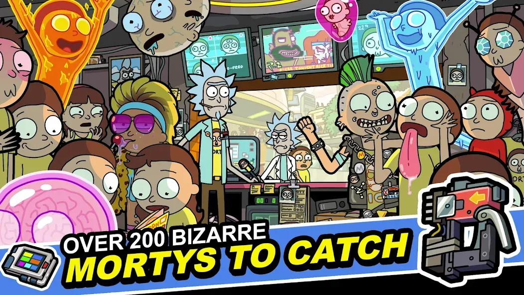 Rick and Morty: Pocket Mortys (Покет Мортис)  [МОД Menu] Screenshot 4