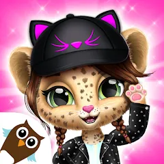 Скачать взломанную Amy Care - My Leopard Baby  [МОД Unlimited Money] - последняя версия apk на Андроид