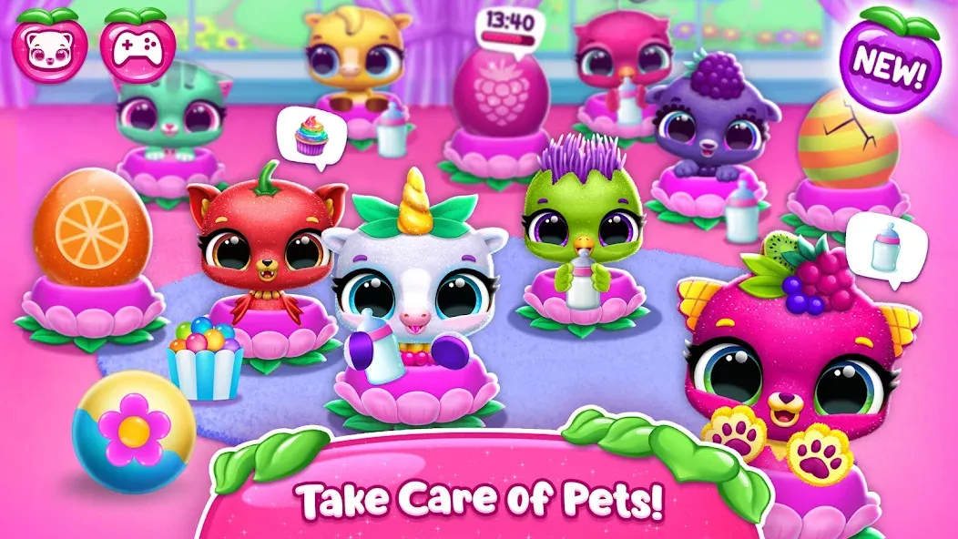 Fruitsies - Pet Friends (Фрутсиз)  [МОД Много денег] Screenshot 4