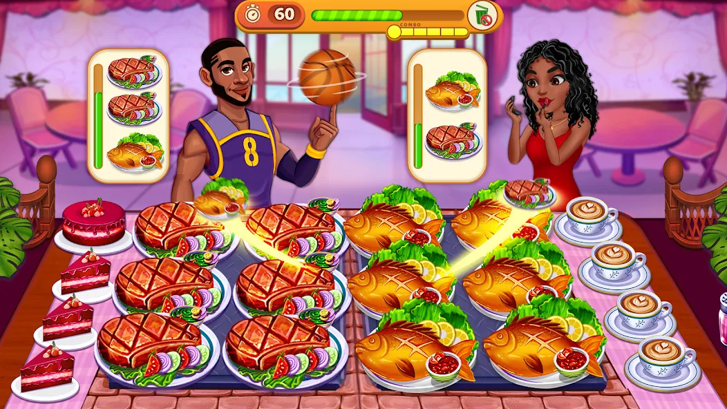 Cooking Max: Restaurant Games (Кукинг Макс)  [МОД Все открыто] Screenshot 5