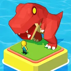 Скачать взлом Dino Tycoon - 3D Building Game  [МОД Menu] - полная версия apk на Андроид