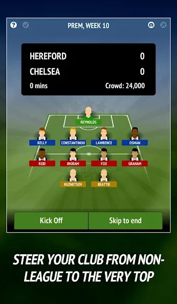 Football Chairman (Soccer) (Футбольный председатель)  [МОД Unlimited Money] Screenshot 2