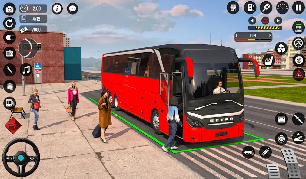 Bus Simulator 3D: Bus Games (Бус Симулятор 3Д)  [МОД Mega Pack] Screenshot 4