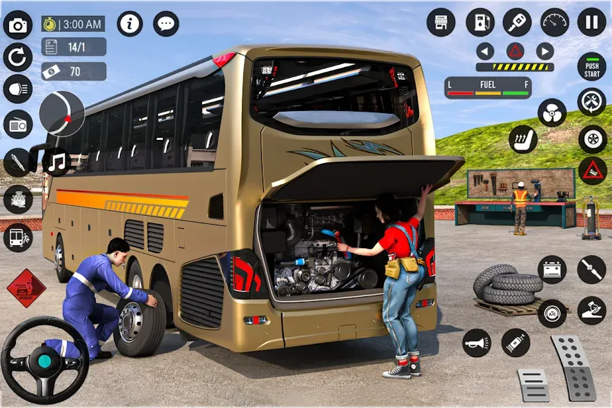 Bus Simulator 3D: Bus Games (Бус Симулятор 3Д)  [МОД Mega Pack] Screenshot 5