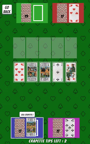 Crapette multiplayer solitaire (Крапет мультиплеер солитер)  [МОД Menu] Screenshot 2