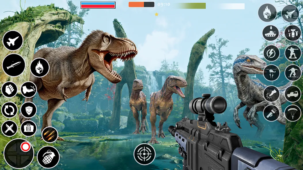 Wild Dino Hunting: Zoo Hunter (Дино Хантер)  [МОД Все открыто] Screenshot 4