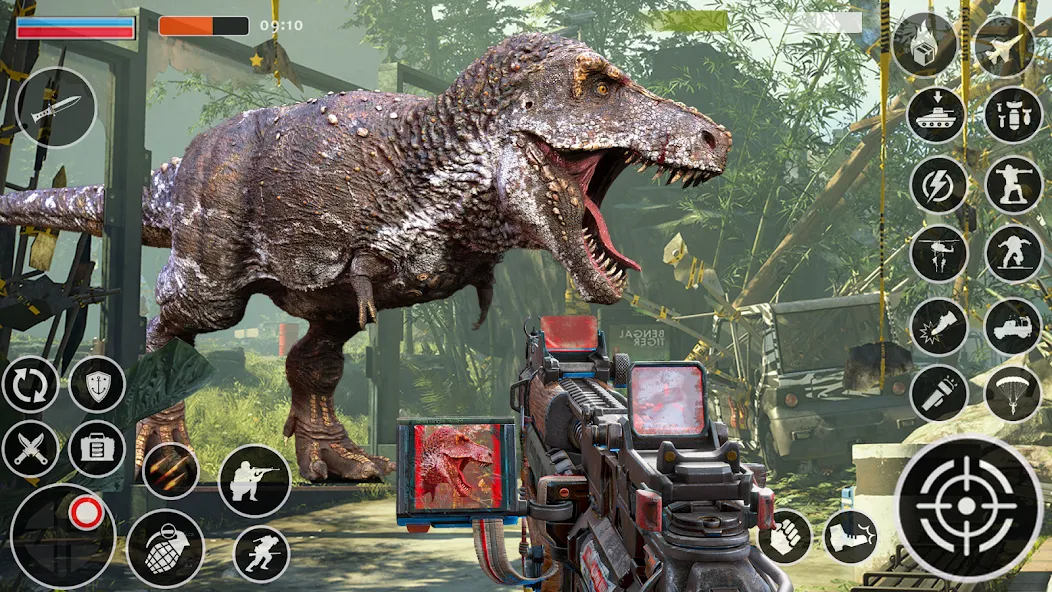 Wild Dino Hunting: Zoo Hunter (Дино Хантер)  [МОД Все открыто] Screenshot 5