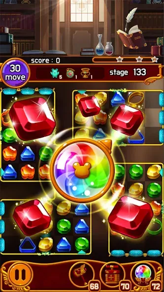 Jewel Magic Castle (Джуэл Мэджик Кэсл)  [МОД Меню] Screenshot 1