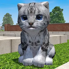 Скачать взлом Cute Pocket Cat 3D - Part 2 (Сьют Покет Кэт 3Д)  [МОД Бесконечные монеты] - стабильная версия apk на Андроид