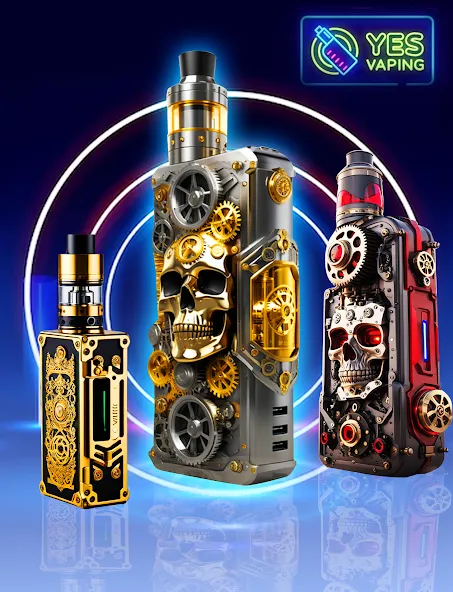 Virtual Vape Smoke Simulation (Виртуальное имитирование дыма от вэйпа)  [МОД Все открыто] Screenshot 1