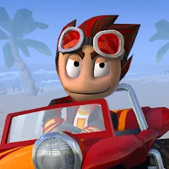 Скачать взломанную Beach Buggy Blitz (Бич Багги Блиц)  [МОД Mega Pack] - полная версия apk на Андроид