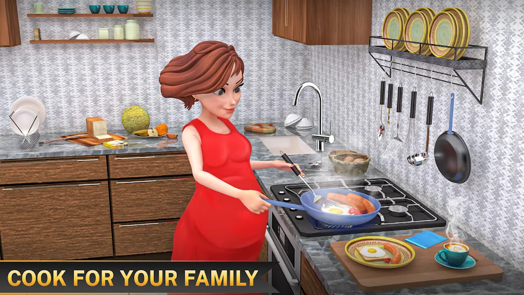 The Mother Sim Life Mom Games  [МОД Unlimited Money] Screenshot 4