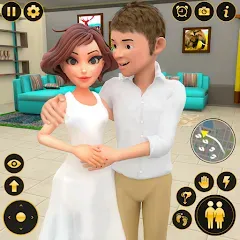 Взломанная The Mother Sim Life Mom Games  [МОД Unlimited Money] - стабильная версия apk на Андроид