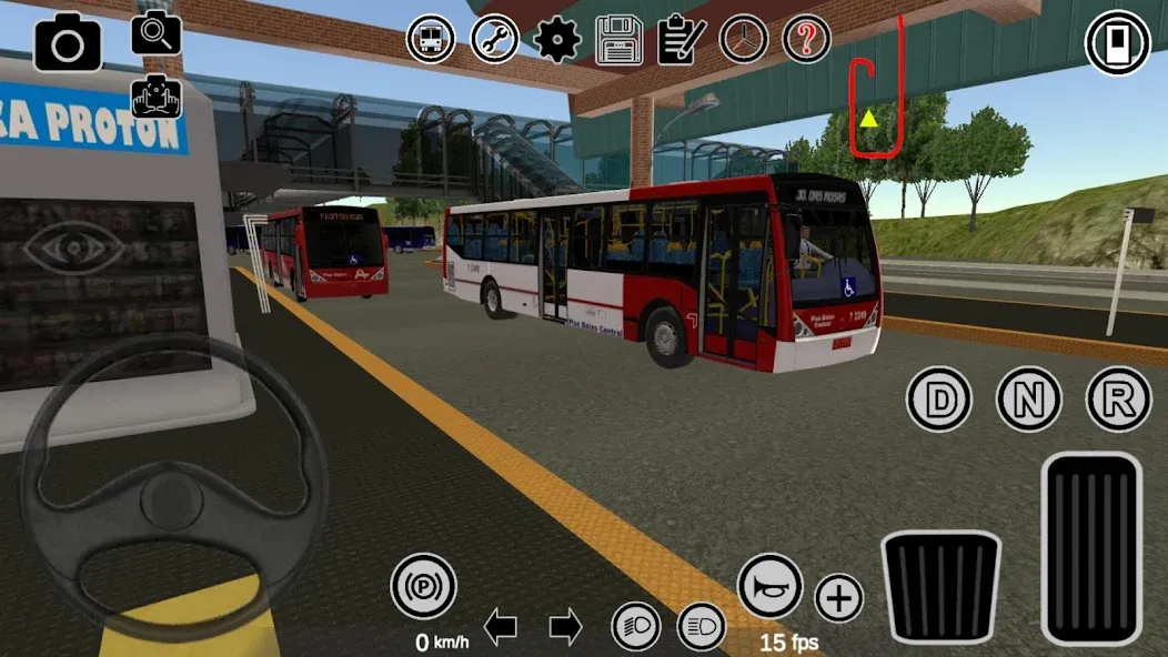 Proton Bus Simulator Urbano (Протон автобусный симулятор )  [МОД Бесконечные монеты] Screenshot 1