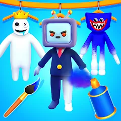 Скачать взломанную DIY Factory : Garten Monsters (ДИУАЙ Фактори)  [МОД Unlocked] - последняя версия apk на Андроид