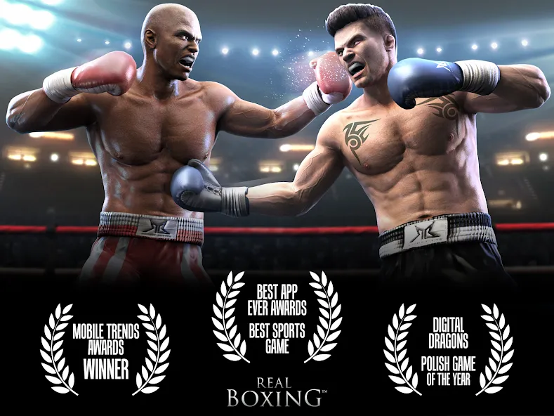 Real Boxing – Fighting Game (Реал Боксинг)  [МОД Меню] Screenshot 2