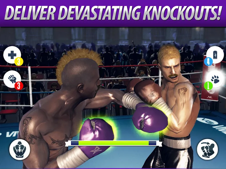 Real Boxing – Fighting Game (Реал Боксинг)  [МОД Меню] Screenshot 3