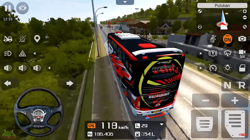 Coach Tourist Bus City Driving  [МОД Бесконечные деньги] Screenshot 2