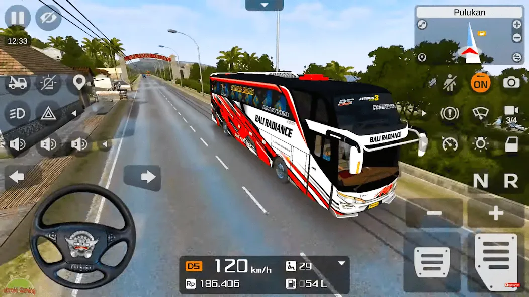 Coach Tourist Bus City Driving  [МОД Бесконечные деньги] Screenshot 4