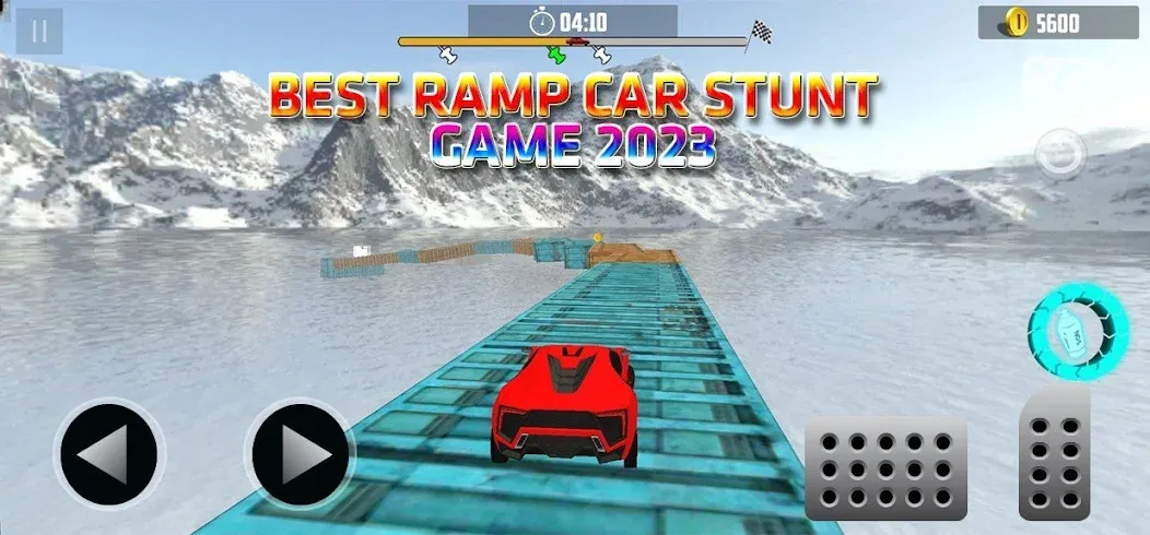 Ramp Car Stunt Challenge (Рамп Кар Стант Челлендж)  [МОД Все открыто] Screenshot 1