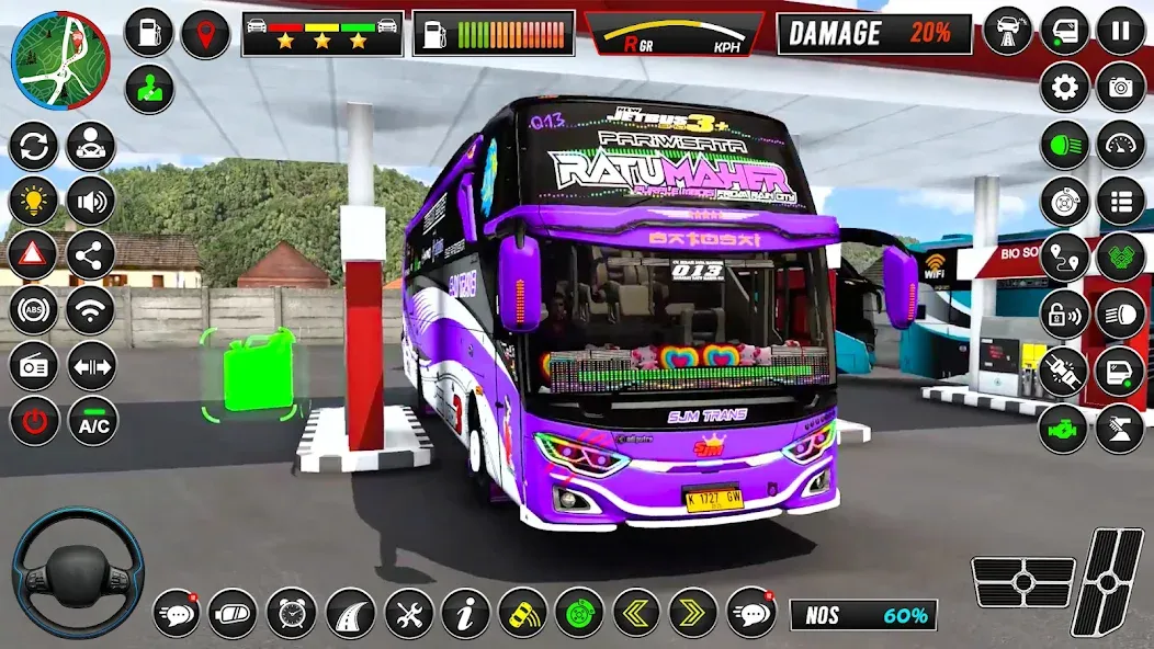 Euro Bus Simulator - Bus Games  [МОД Бесконечные деньги] Screenshot 5