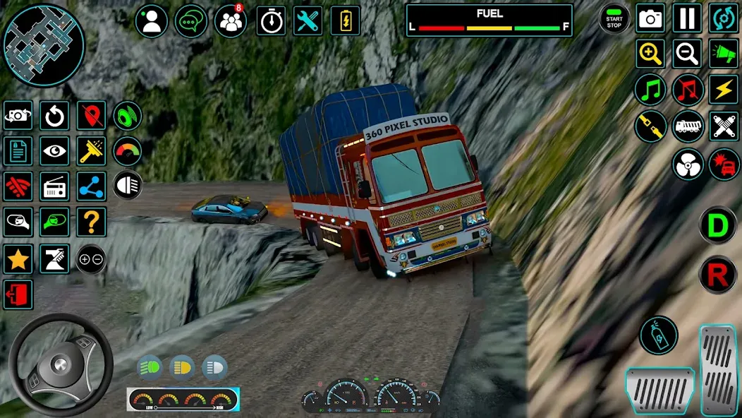 Indian Truck Offroad Cargo Sim (Индийский грузовик   )  [МОД Unlocked] Screenshot 1