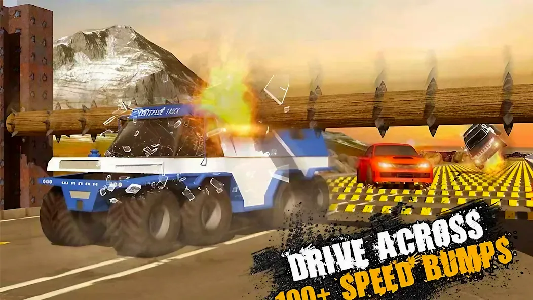 Car Crash Speed Bump Car Games  [МОД Бесконечные деньги] Screenshot 5