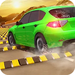 Скачать взлом Car Crash Speed Bump Car Games  [МОД Бесконечные деньги] - последняя версия apk на Андроид