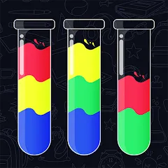 Скачать взломанную Colorpuz - Water Sort Puzzle (Колорпаз)  [МОД Бесконечные монеты] - последняя версия apk на Андроид