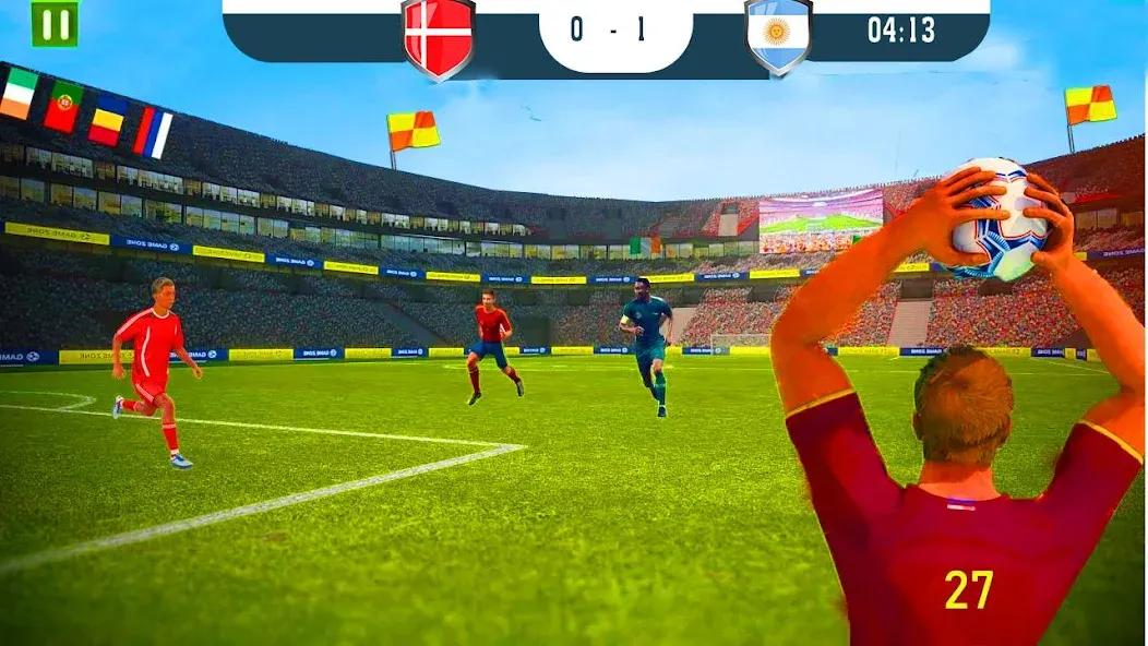 ultimate football game 2024  [МОД Unlocked] Screenshot 1