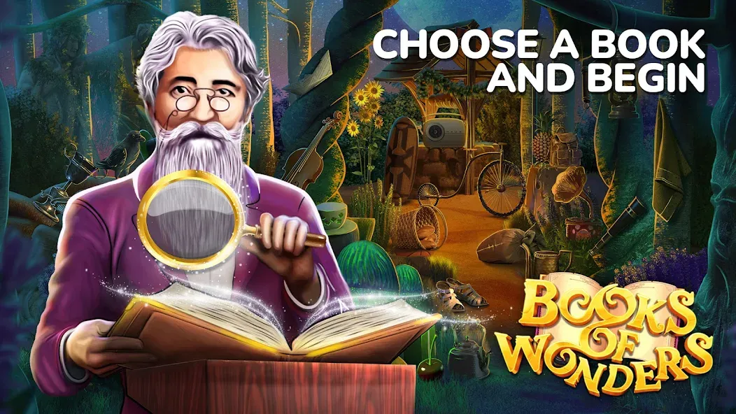 Books of Wonder Hidden Objects  [МОД Бесконечные деньги] Screenshot 1