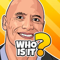 Взлом Who is it? Celeb Quiz Trivia  [МОД Mega Pack] - последняя версия apk на Андроид