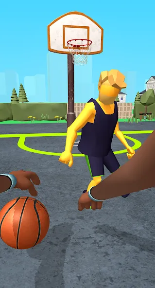 Dribble Hoops (Дрибл Хупс)  [МОД Unlocked] Screenshot 1