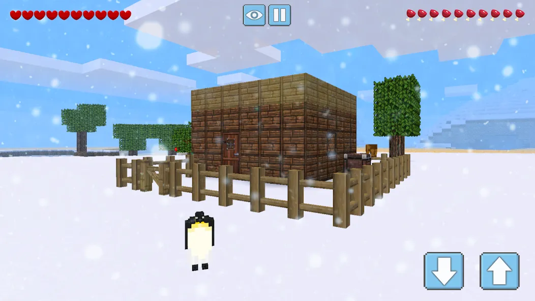 Winter Craft - Block Craft (Винтер Крафт)  [МОД Mega Pack] Screenshot 3