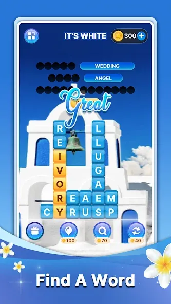 Word Search Block Puzzle Game  [МОД Menu] Screenshot 1